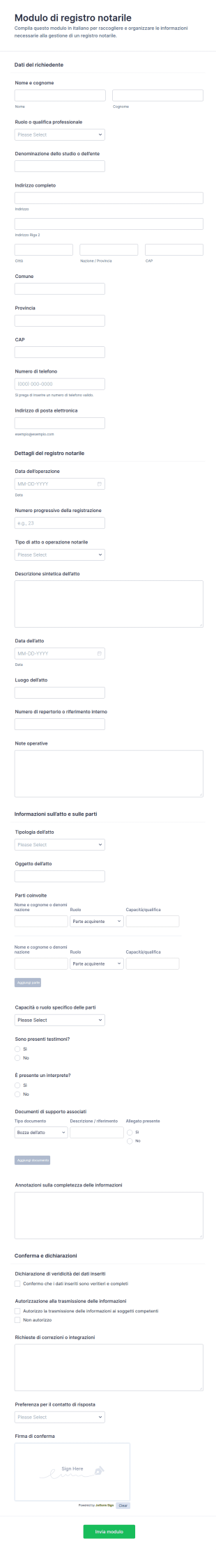 Registro Notarile