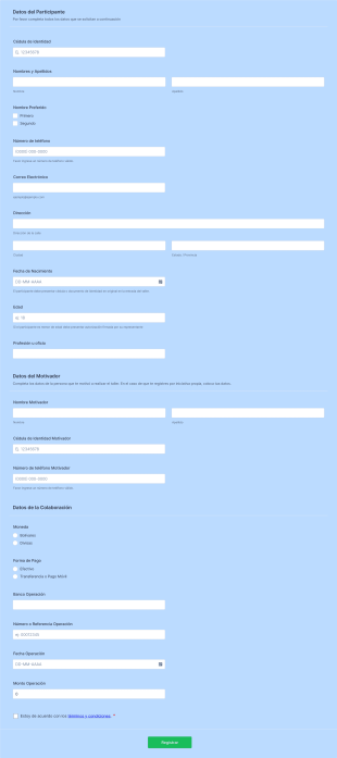 Registro Tadehu Básico