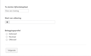 Rekening Aanvraag SCOPE Test Form Template
