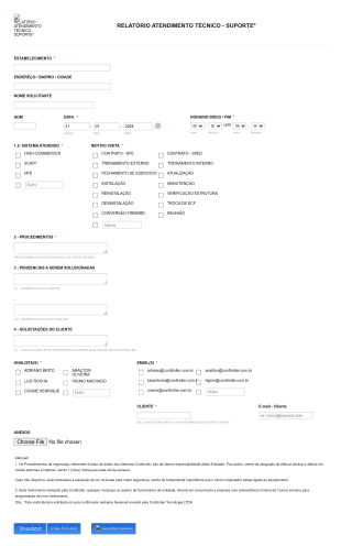 Relatório Técnico De Serviço