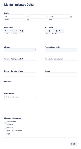 Reporte De Mantenimiento De Sistemas De Ventilación Form Template