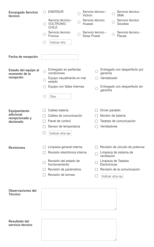 Reporte De Servicio Técnico