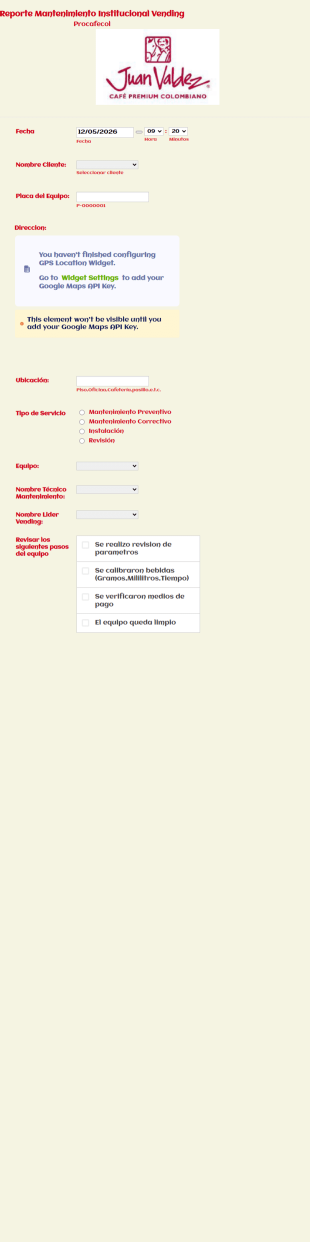 Reporte De Servicios De Instalación