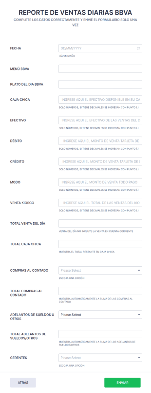 Reporte De Ventas