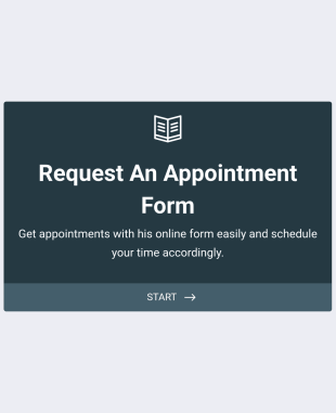 Request An Appointment Form Template