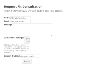 Request Fit Consultation GG Form Template