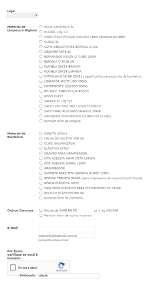 Requisição De Material
