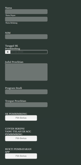 Research Permit Application Form In Indonesian