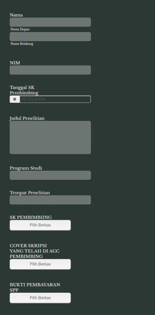 Research Permit Application Form In Indonesian