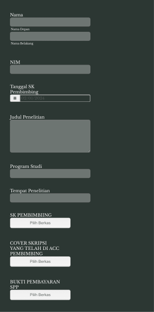 Research Permit Application Form In Indonesian Form Template