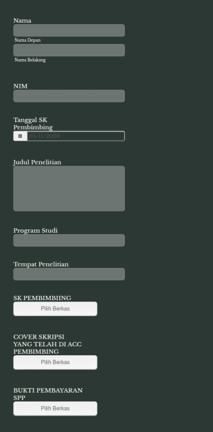 Research Permit Application Form In Indonesian