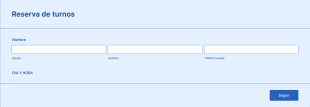 Reserv Form Template