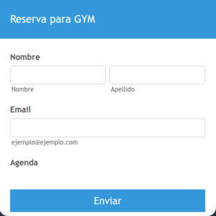Reserva Para GYM