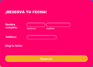 Reserva Salón Ayeaye!