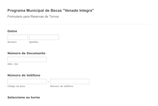 Reservas De Turnos Para Inscripcion A Becas