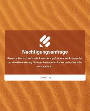 Reservierungsformular
