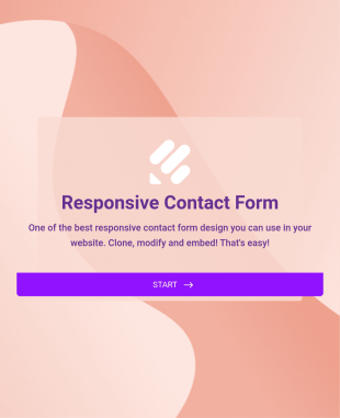 Responsive Contact Form Default Theme