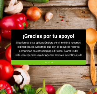 Restaurante La Cuchara Comida Para Llevar Form Template