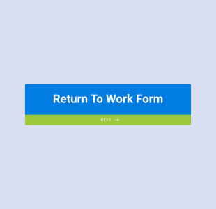 Return To Work Form Template