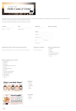 Rise Tribe RR Form Template