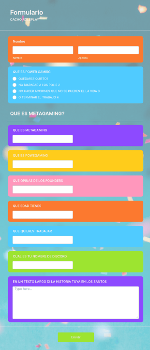 Roleplay Cacho Rp