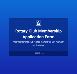 Rotary Club Membership Application Form Template