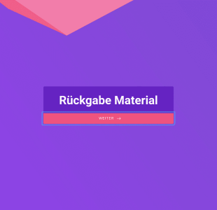 Rückgabeformular Form Template