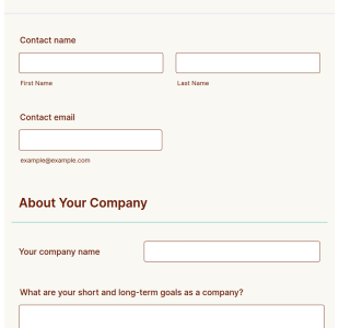 SaaS Onboarding Survey Form Template