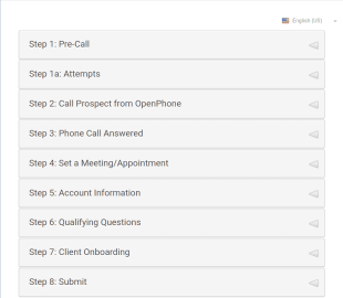 Sales Prospecting Management Form Template