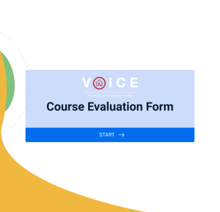 Sample Course Evaluation Form Template