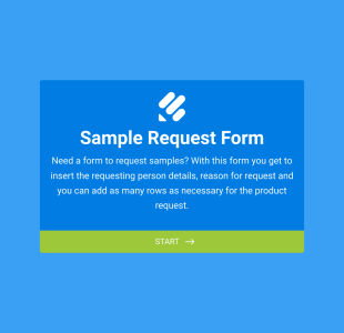 Sample Request Form Template