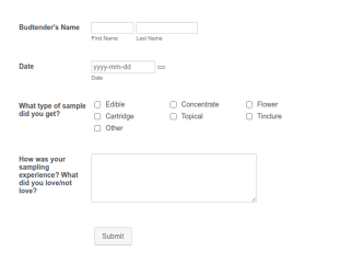 Sample Review Form Template