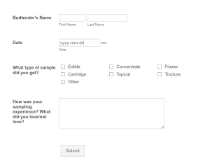 Sample Review Form Template