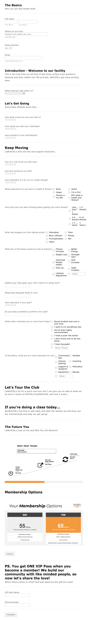 SAOR Needs Assessment Program: CF EXAMPLE Form Template