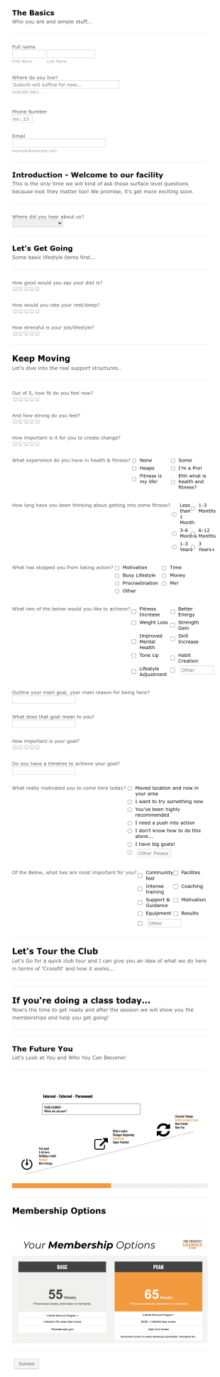 SAOR Needs Assessment Program: CF EXAMPLE Form Template
