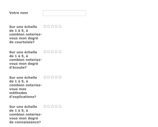 Satisfaction Client Form Template