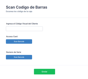 Scan Codigo De Barras