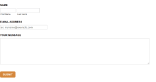 SCD Contact Form Template