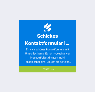 Schickes Kontaktformular Im Briefdesign Form Template
