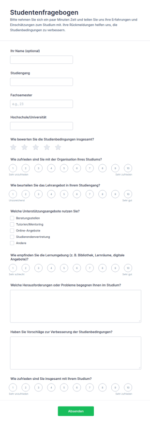 Schülerbefragung
