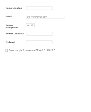 Self Assessment Form Template