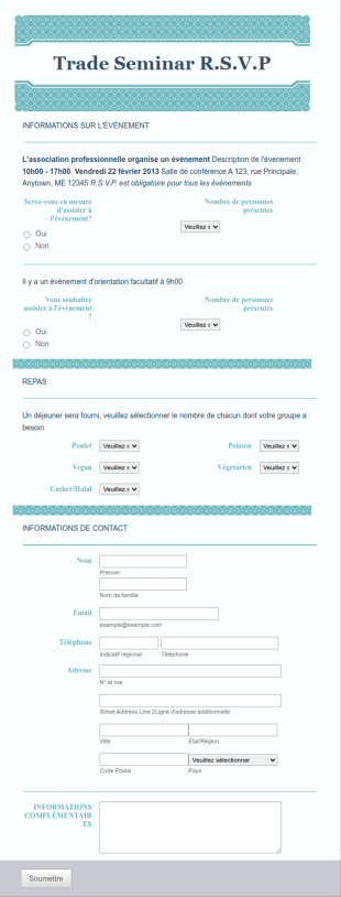 Séminaire RSVP