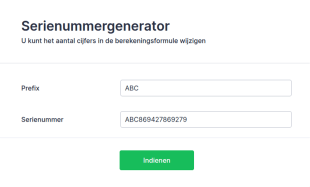 Serienummergenerator