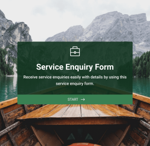 Service Enquiry Form Template