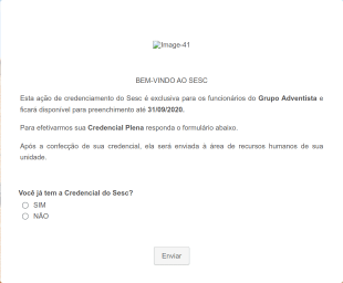 Sesc Registro Magazine Form Template