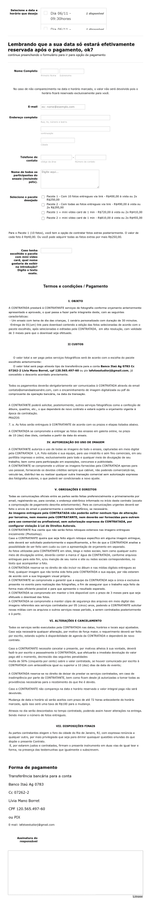 Sessão De Natal 2021 Form Template