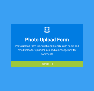 ファイルの添付フォーム Form Template