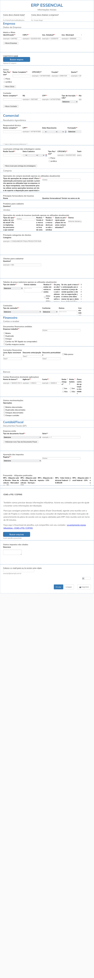 Siagri | Erp Essencial