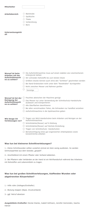 Sicherheitsunterweisung SH_ASI_Aufschnittmaschine