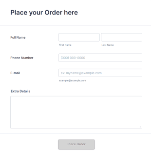 Simple Prescription Form Template